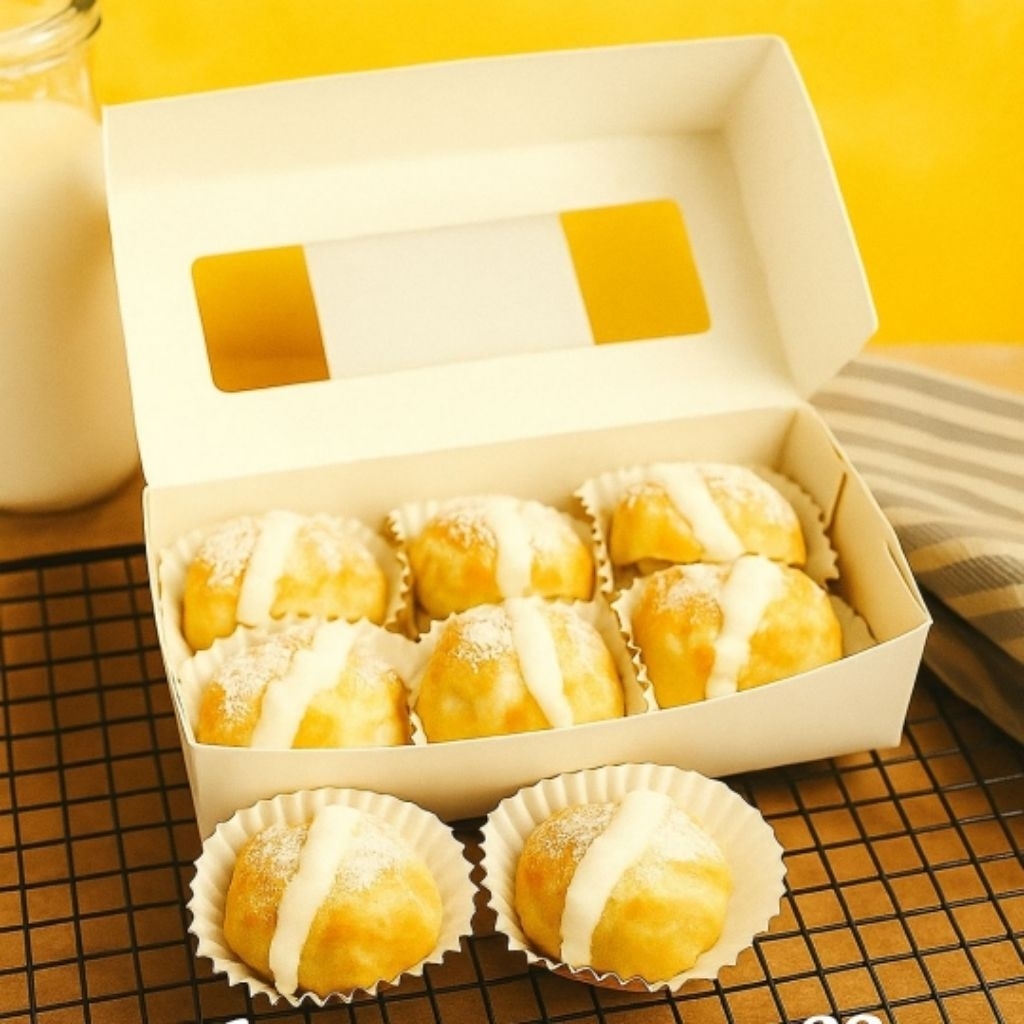 

Soes Vanilla Cream 1 Box (isi 6pcs)