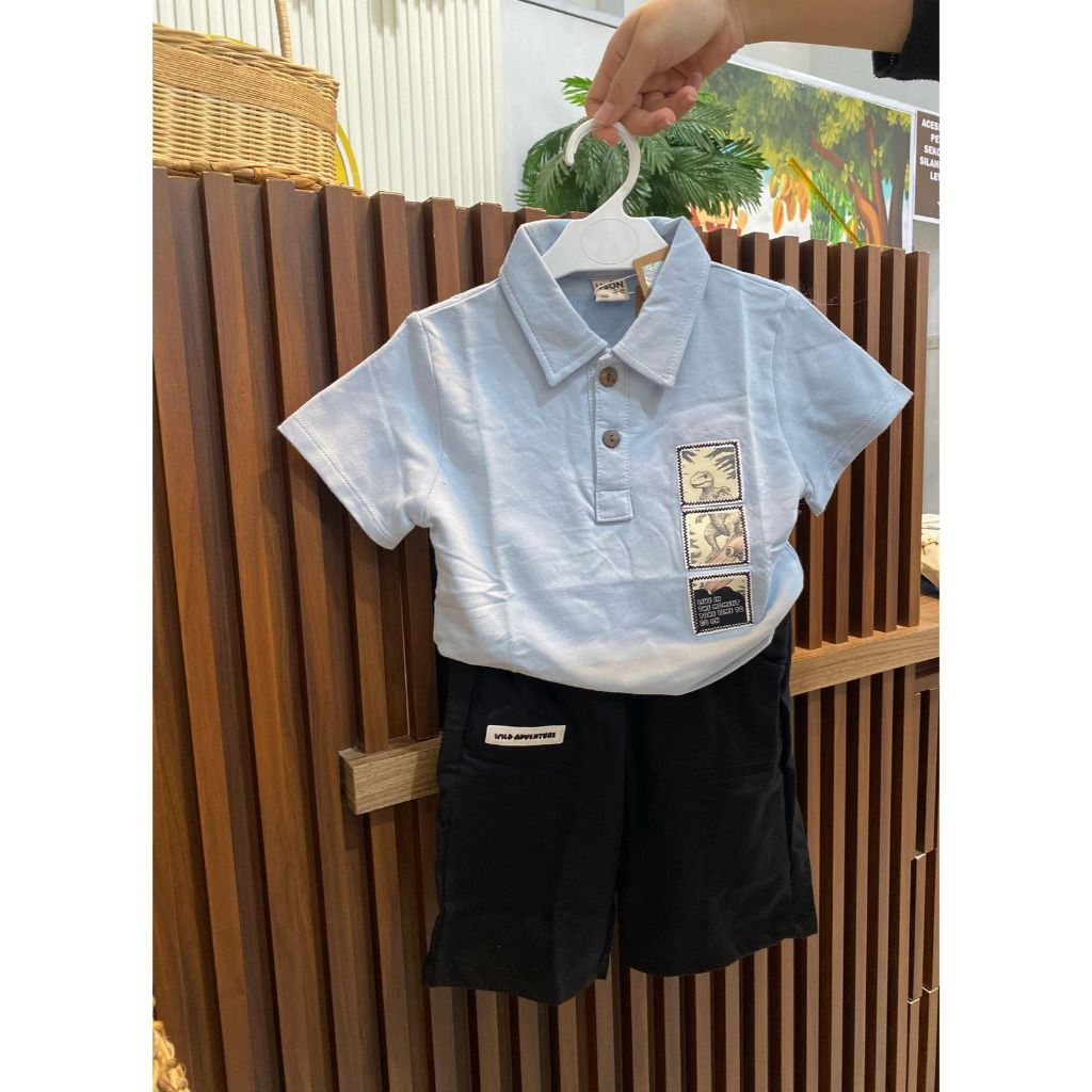 setelan cowo uson baju kaos celana kaos