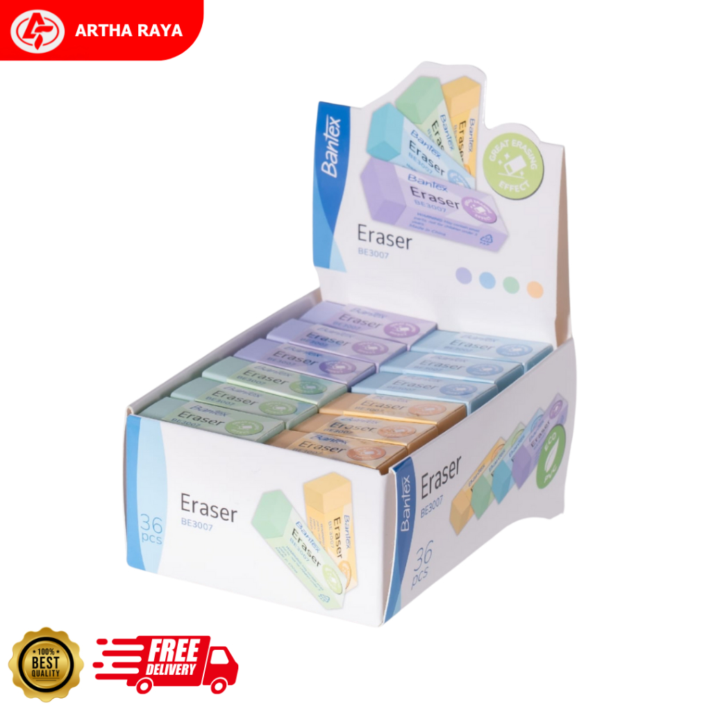

Bantex Penghapus Warna Kecil - BE3007 [1 PCS]
