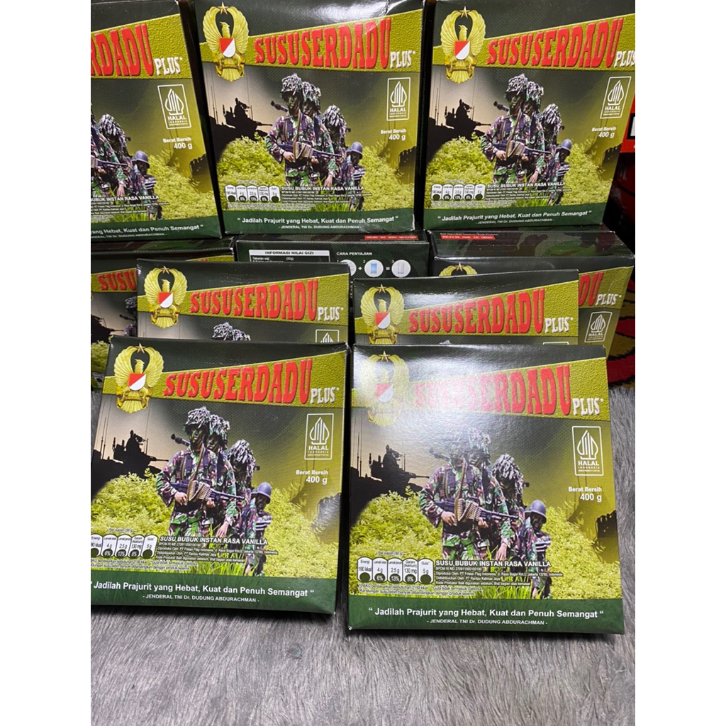 

SUSU SERDADU SUSU INSTAN RASA VANILLA
