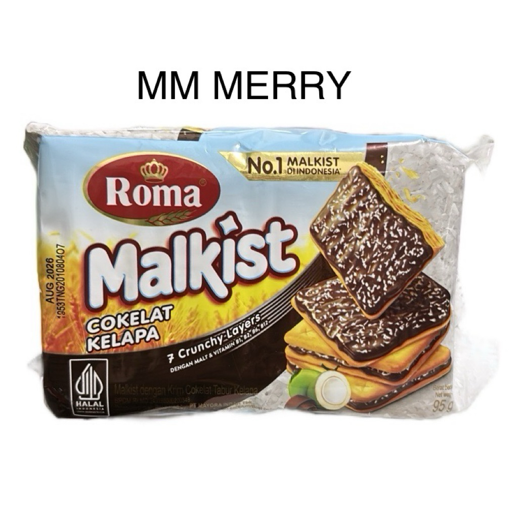 

ROMA MALKIST COKELAT KELAPA 95g