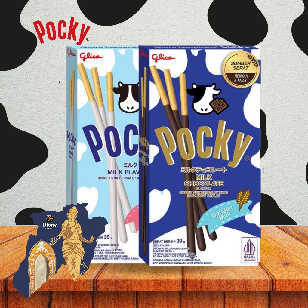 

Glico Pocky Variant Terbaru Milk / Milk Chocolate