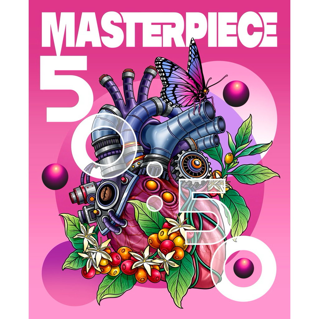 

MASTERPIECE (HOUSEBLEND 50 : 50 )