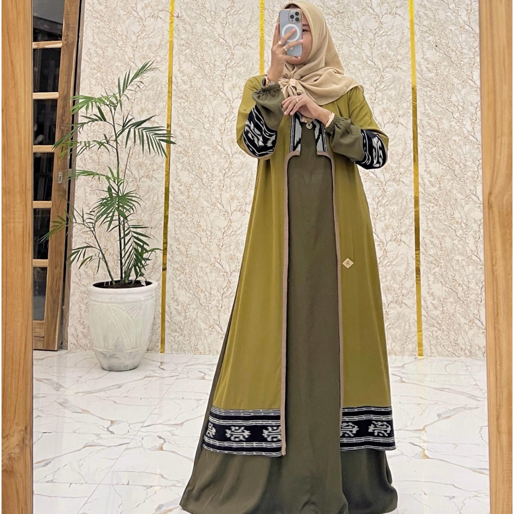 Gamis Ori SOPHIA ALMAS - Kombinasi Series - New || Premium