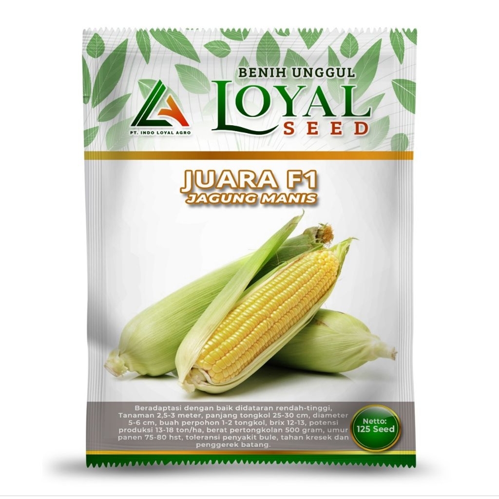 

JAGUNG MANIS JUARA F1 KEMASAN 125 SEED