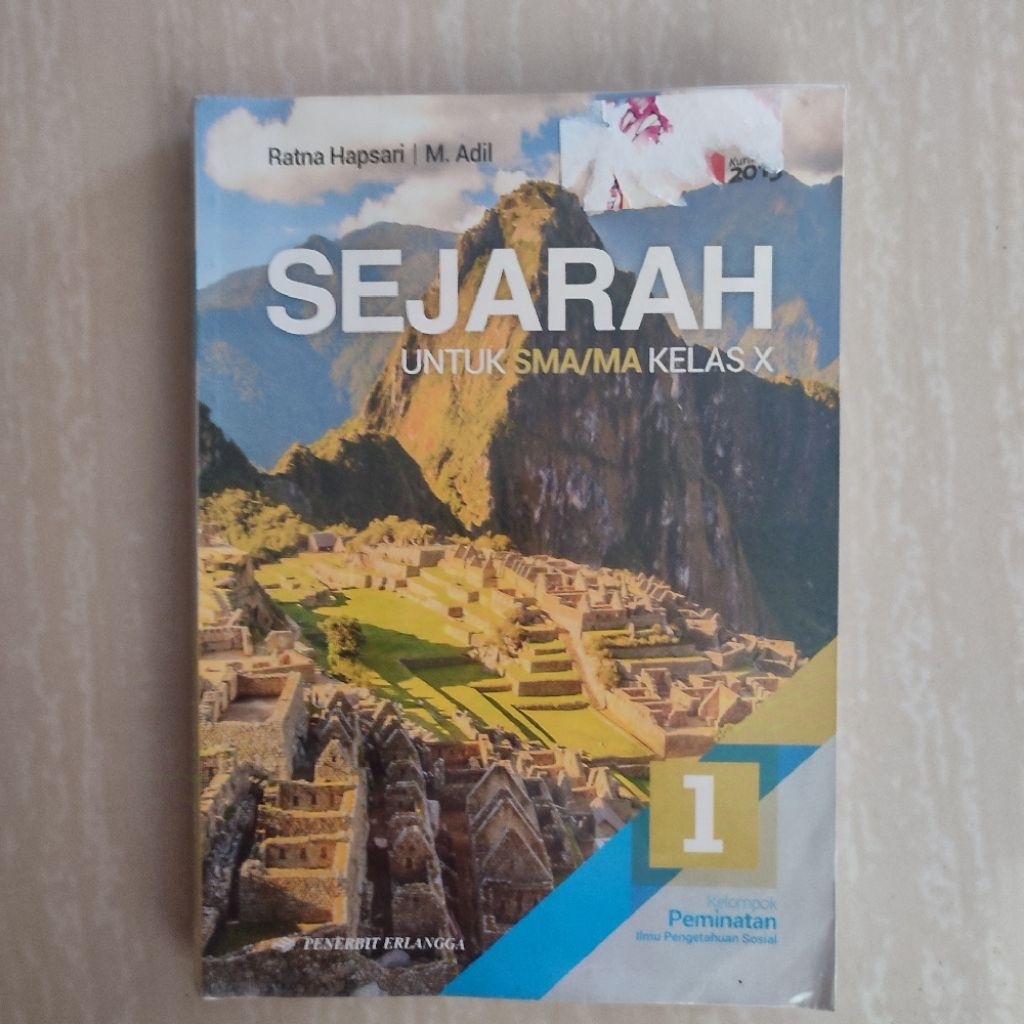 Buku Sejarah SMA Kelas 10 Erlangga