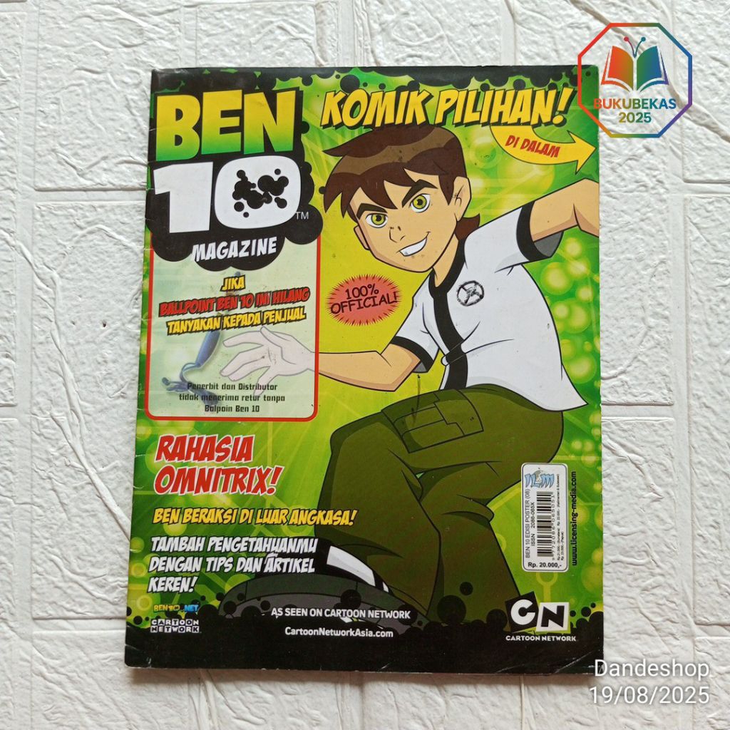Ben 10 Magazine Komik Pilihan  - Buku Anak Bekas Preloved