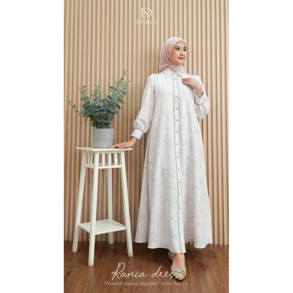 DISIKO gamis muslim model simpel elegan