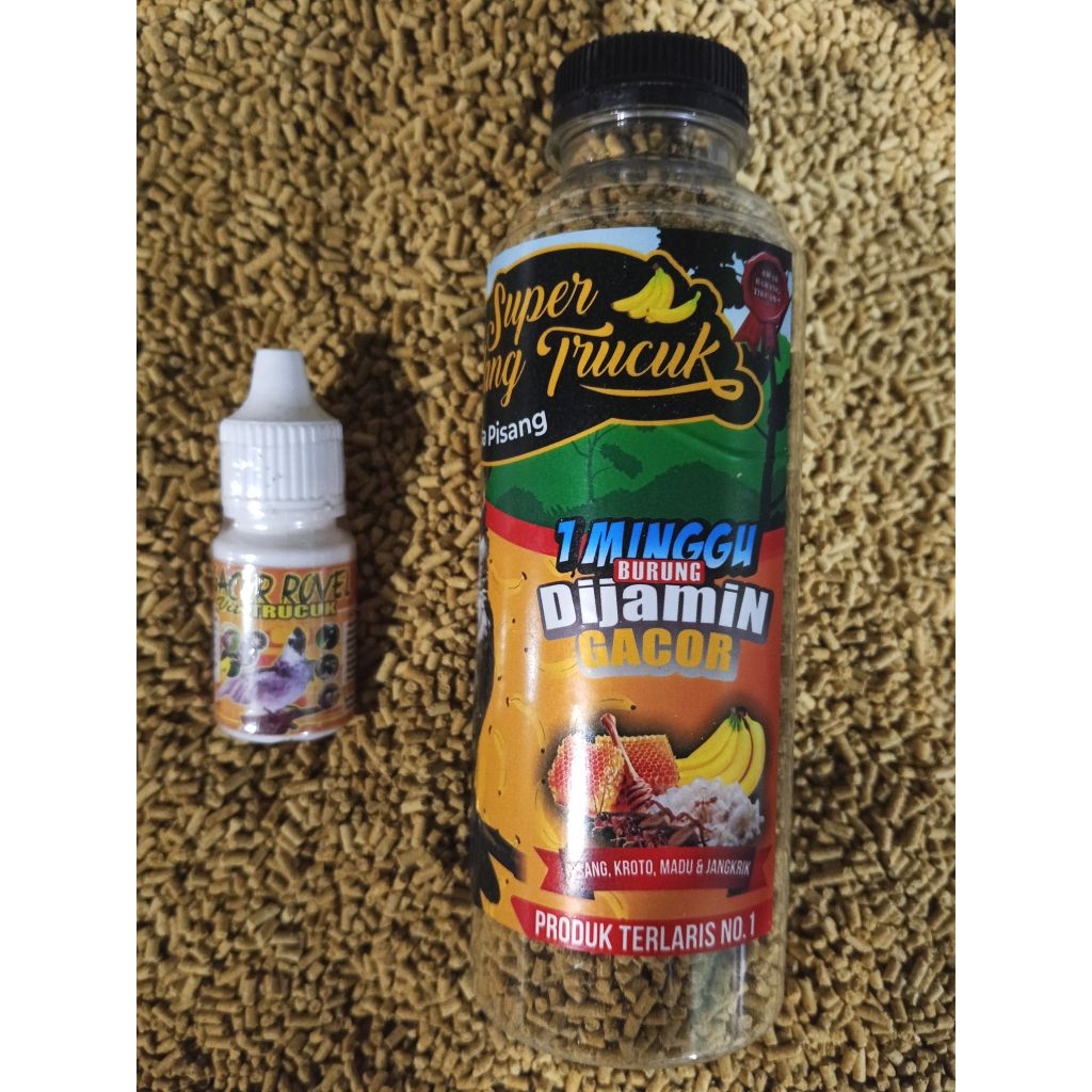 trucuk gacor rovel vit trucuk dan Voer super kutilang trucuk gacor botol