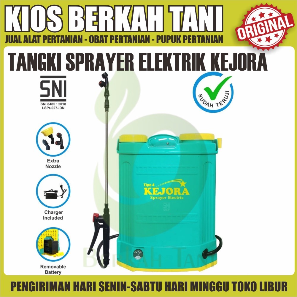 SPRAYER ELEKTRIK KEJORA 16 LITER / TANGKI CAS / SPRAYER ELEKTRIK MURAH / SEMPROTAN CAS / TANGKI CAS 