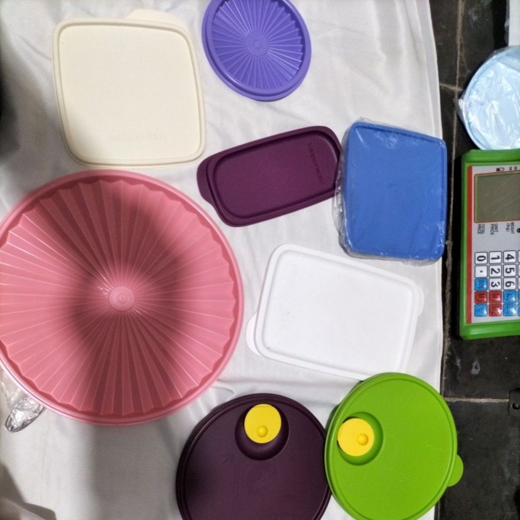 SEAL TUPPERWARE TUTUP TOPLES TUTUP BEKAL MAKAN