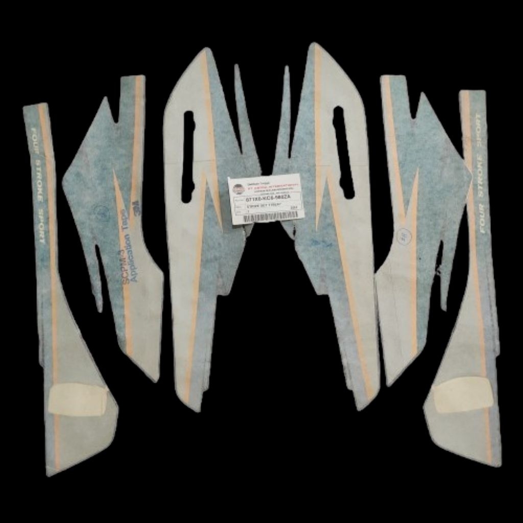 NOS ORIGINAL STRIPING STIKER STICKER GL MAX 94 95 ORISINIL ASLI