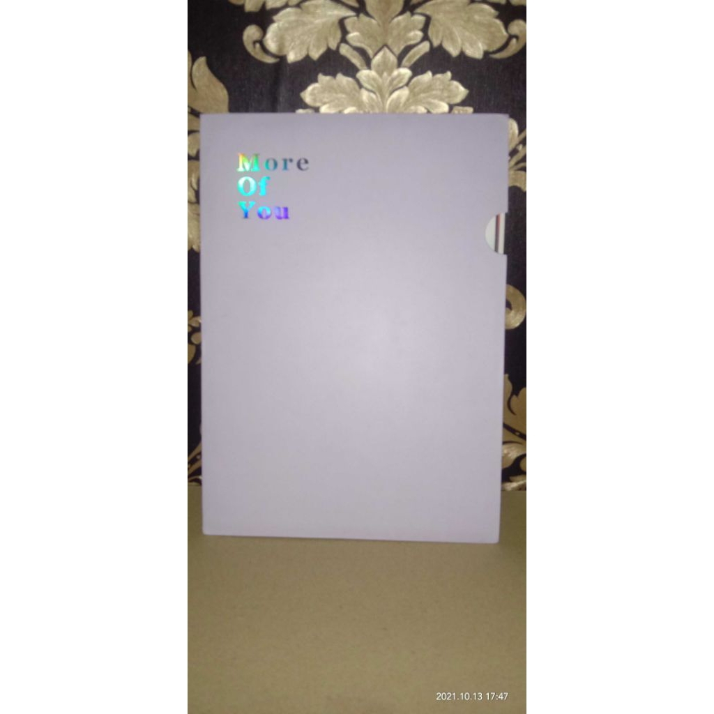 ORIGINAL KOREA FANSITE JIMIN 'MORE OF YOU' POSTER