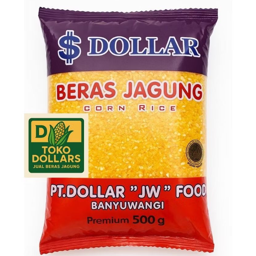 

Beras Jagung Merk Dollar 500 Gram Rendah Gula Rendah Kalori Cocok Untuk Diet