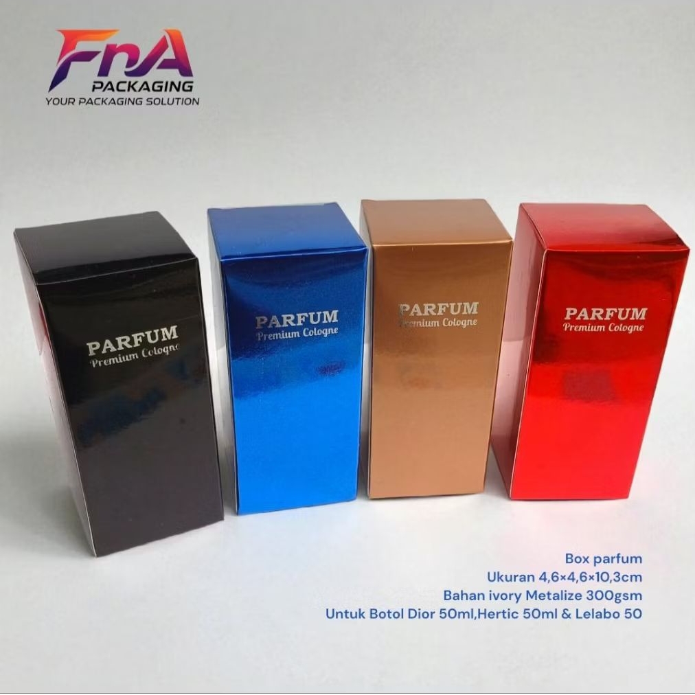 

Box parfum(4,6cm×4,6cm×10,3cm ) Bahan premium