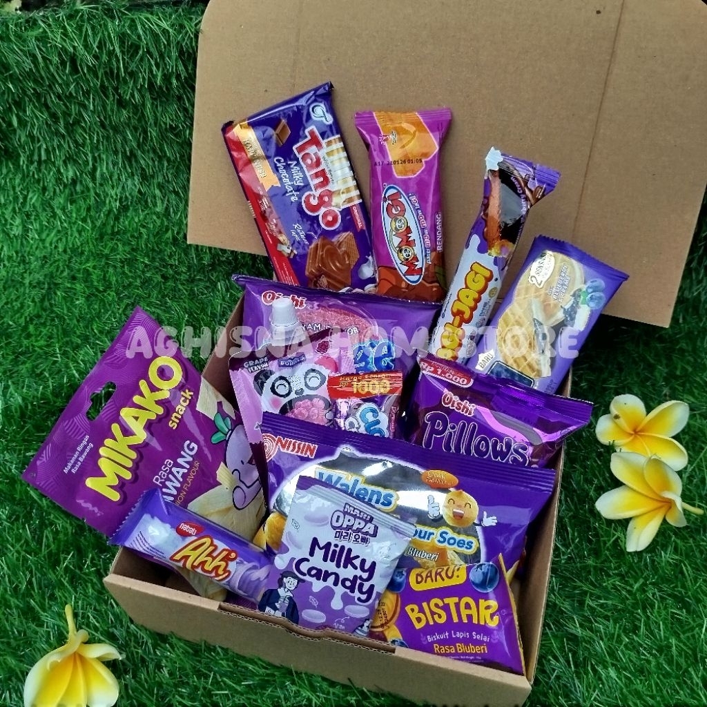 

Ready Hampers snack / snack box / hampers giftbox / kado ulang tahun / Kado wisuda / Kado anniversary