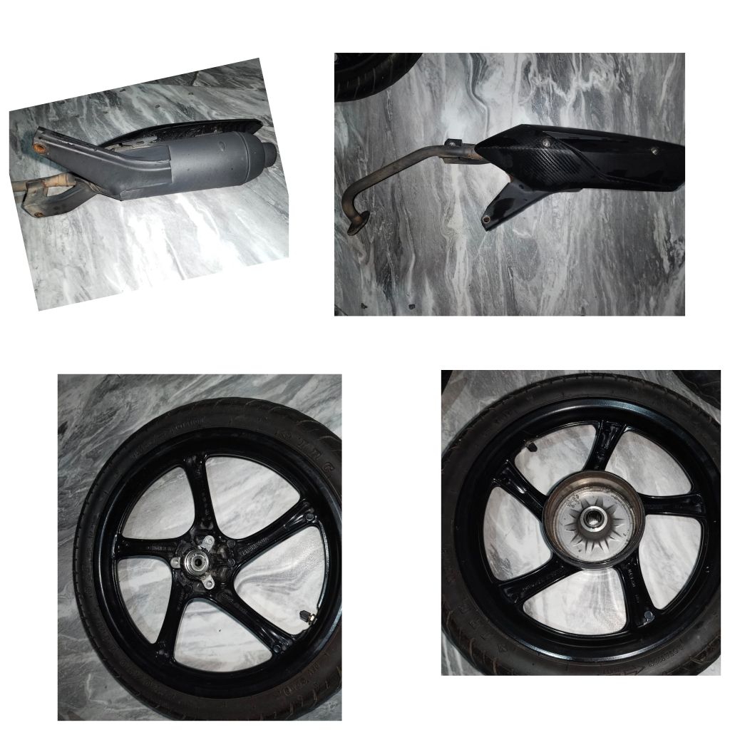 VELG mio m3 original copotan knalpot yamaha mio m3 ban mio m3