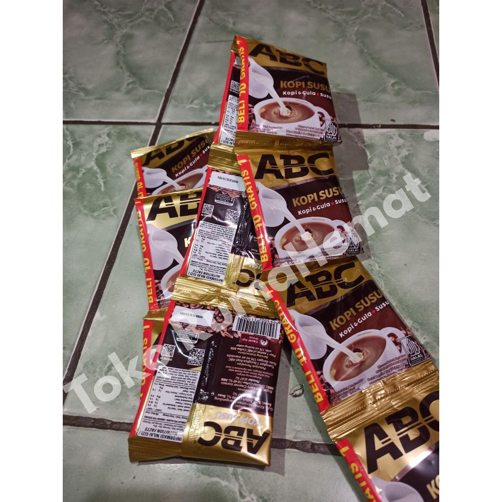 

KOPI ABC Susu Sachet 30Gram 1Renceng ( Isi 10+1) TERMURAH✓