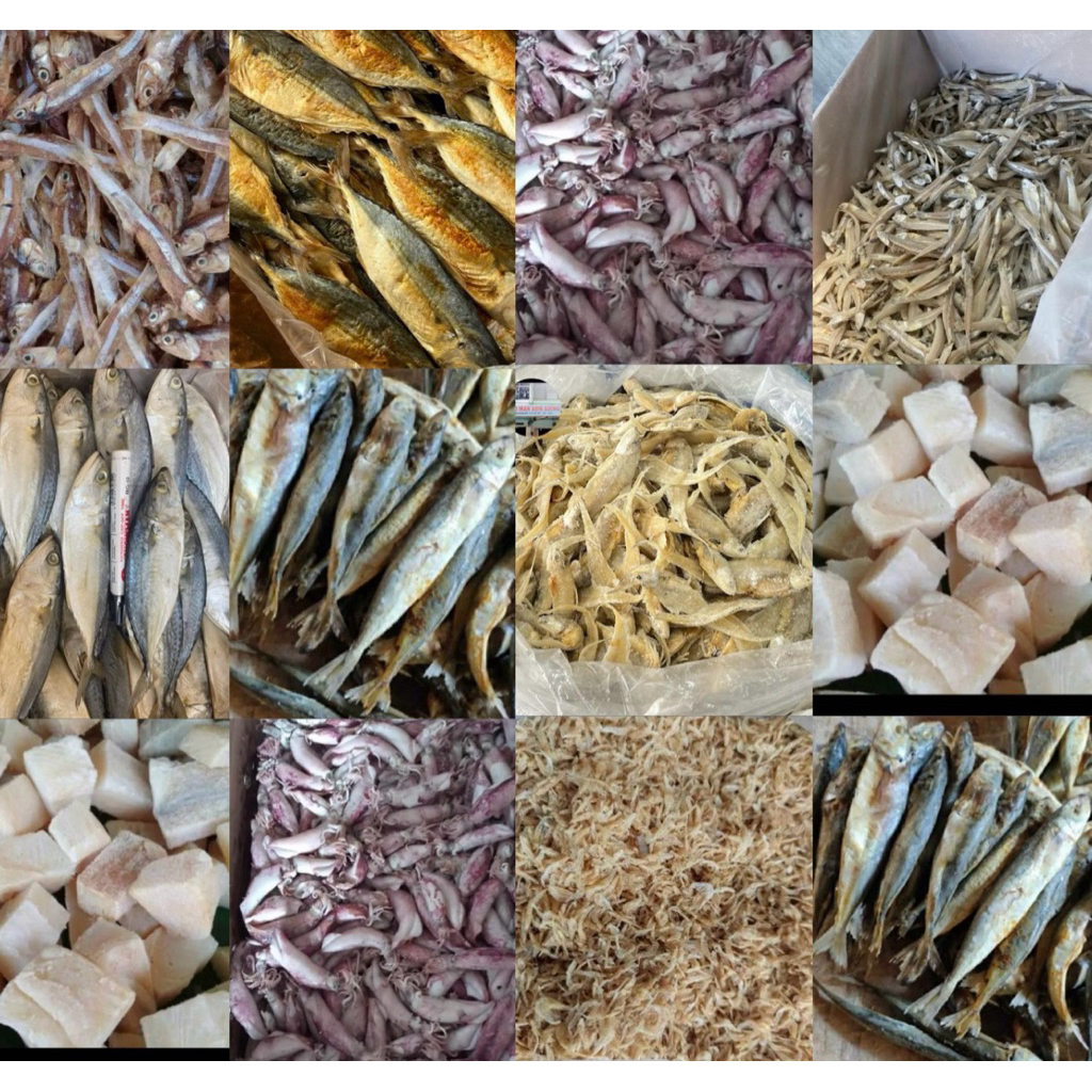 

Ikan asin dan cumi asin 100gr