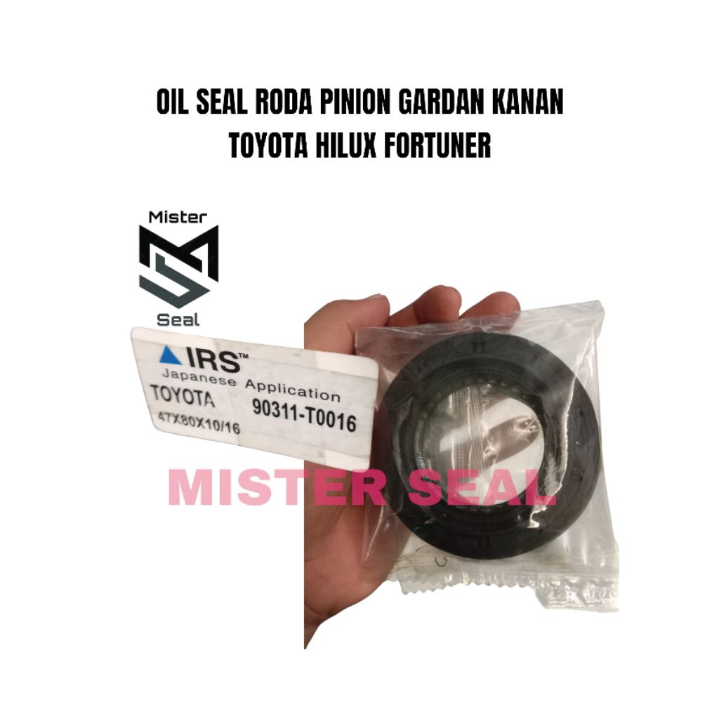 OIL SEAL RODA PINION GARDAN KANAN TOYOTA HILUX FORTUNER