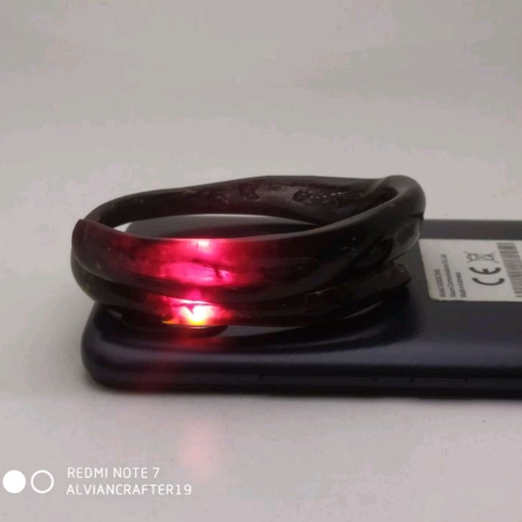 GELANG AKAR BAHAR MERAH ASLI AKAR BAHAR MERAH TEMBUS CAHAYA ORIGINAL KUALITAS TERBAIK SIZE KECIL