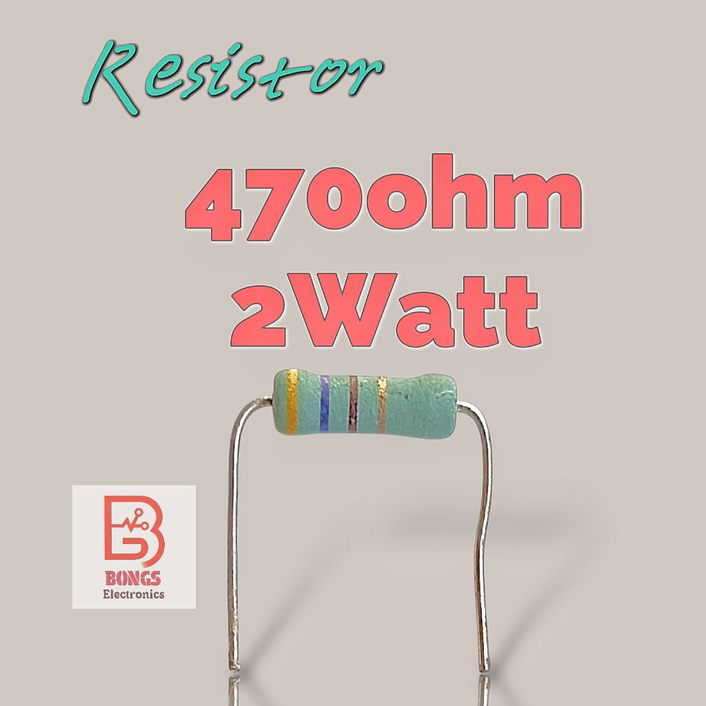 470ohm 2watt -+5%Resistor akane/1pcs