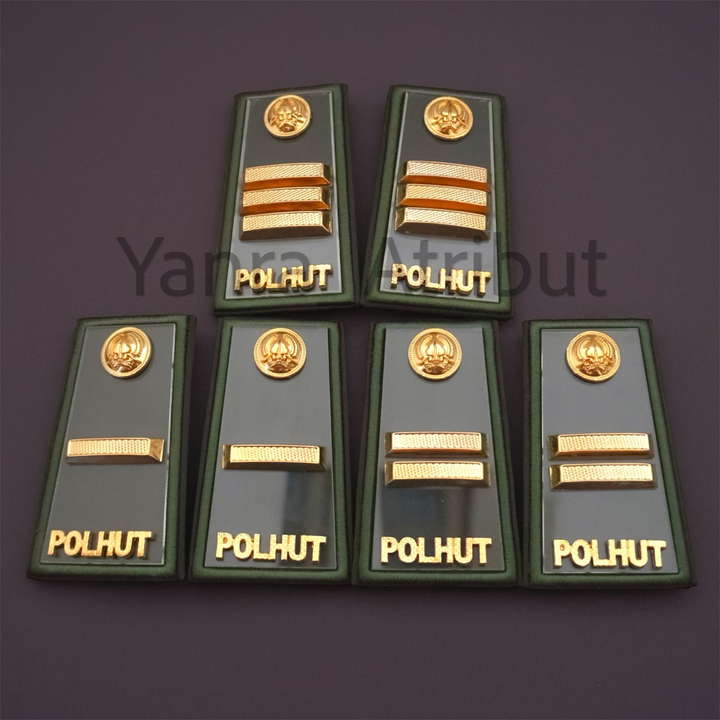 Pangkat Polhut Perwira Golongan 3A / Pangkat 3B / Golongan 3C Polisi Kehutanan Premium