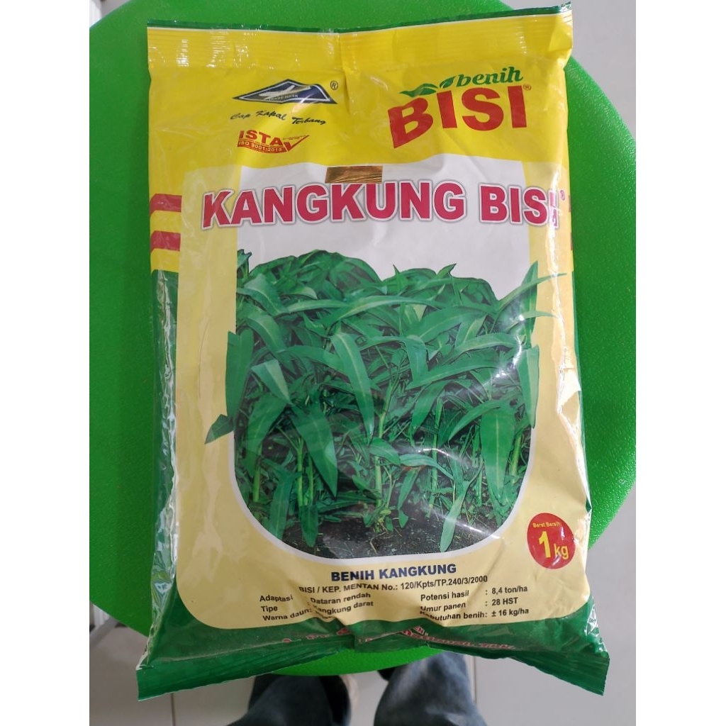 BENIH KANGKUNG BISI 1kg / bibit kangkung BISI kapal terbang