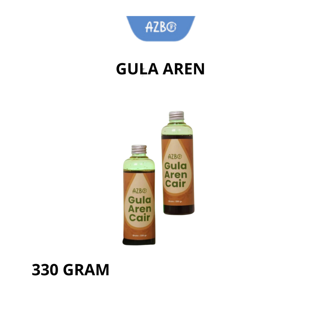 

AZBO -Gula Aren Cais Cegah Diabetes Murni & Asli Setiap Tetesnya - 1 Botol [ isi 330 ml]