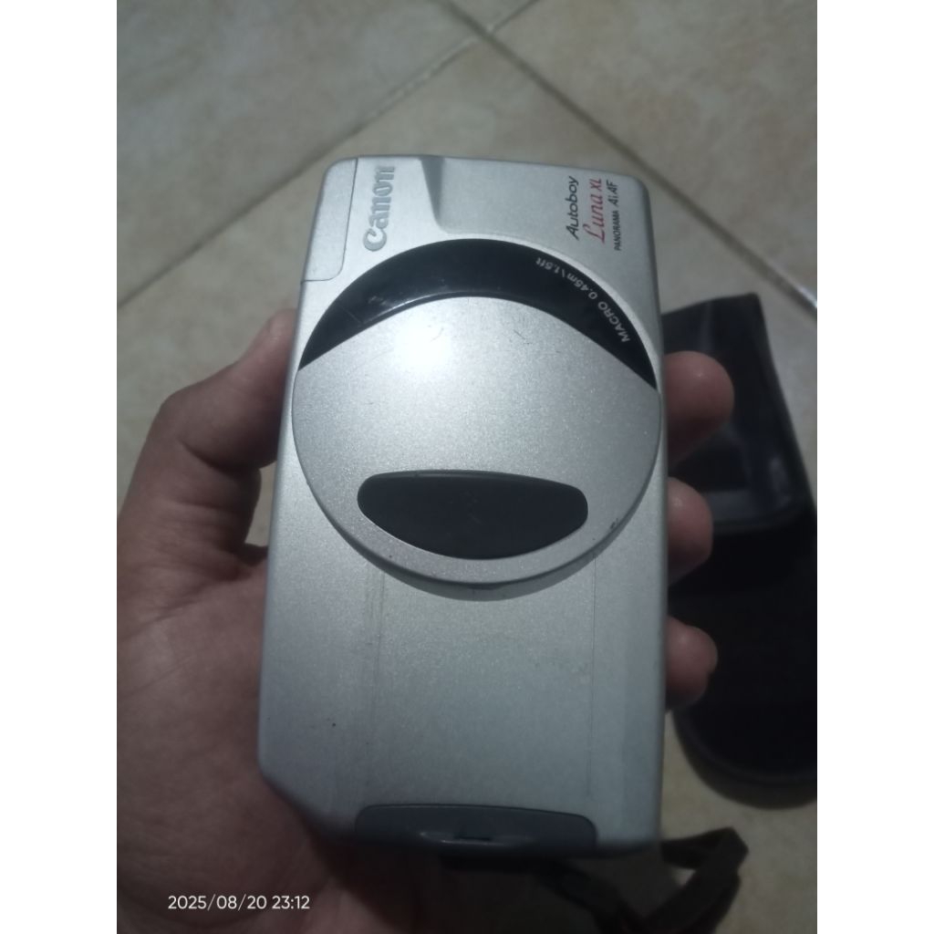 kamera analog canon AUTOBOY LUNA XL dan Pentax espio 738