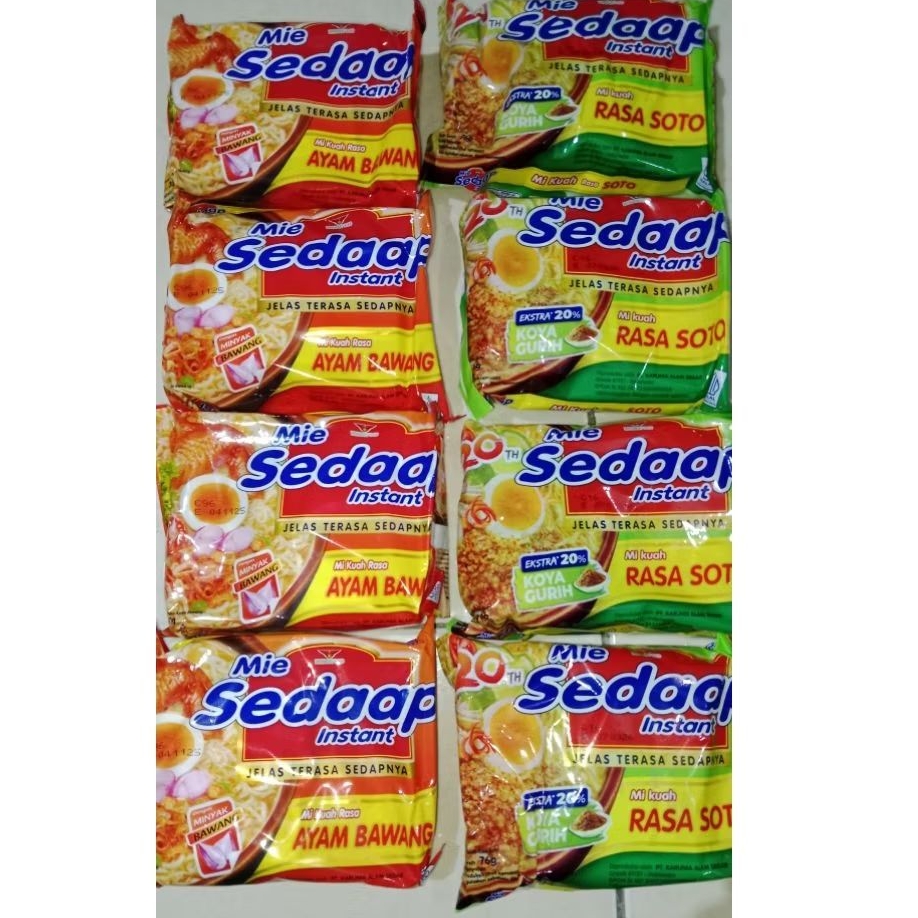 

Mie Sedaap Kuah 4 Pcs