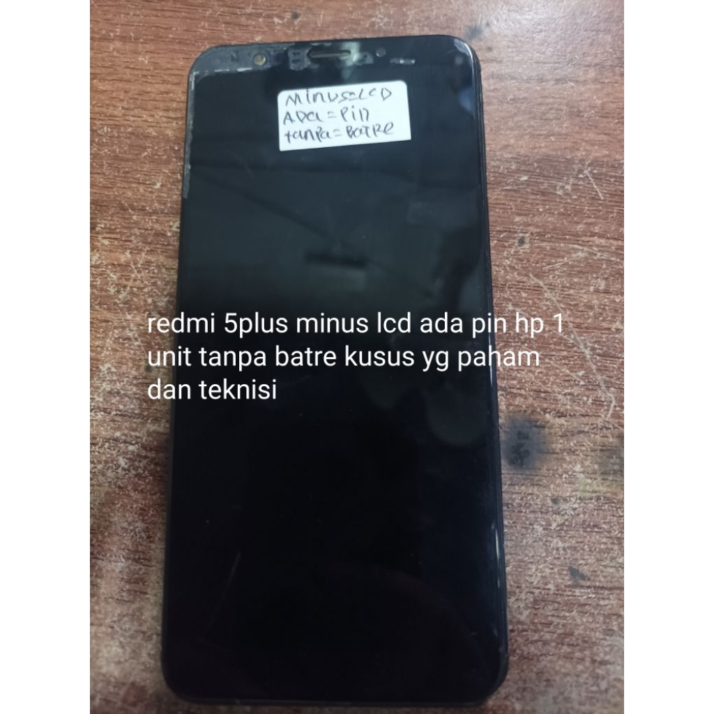 redmi 5plus dan note 5  dan redmi 5 minus lcd ada pola/pin resiko ente  tolong d baca produk bervari