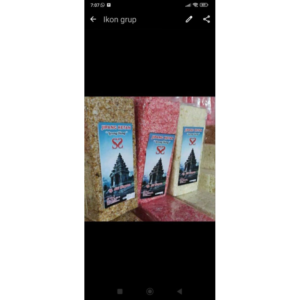 

jipang ketan lereng dieng