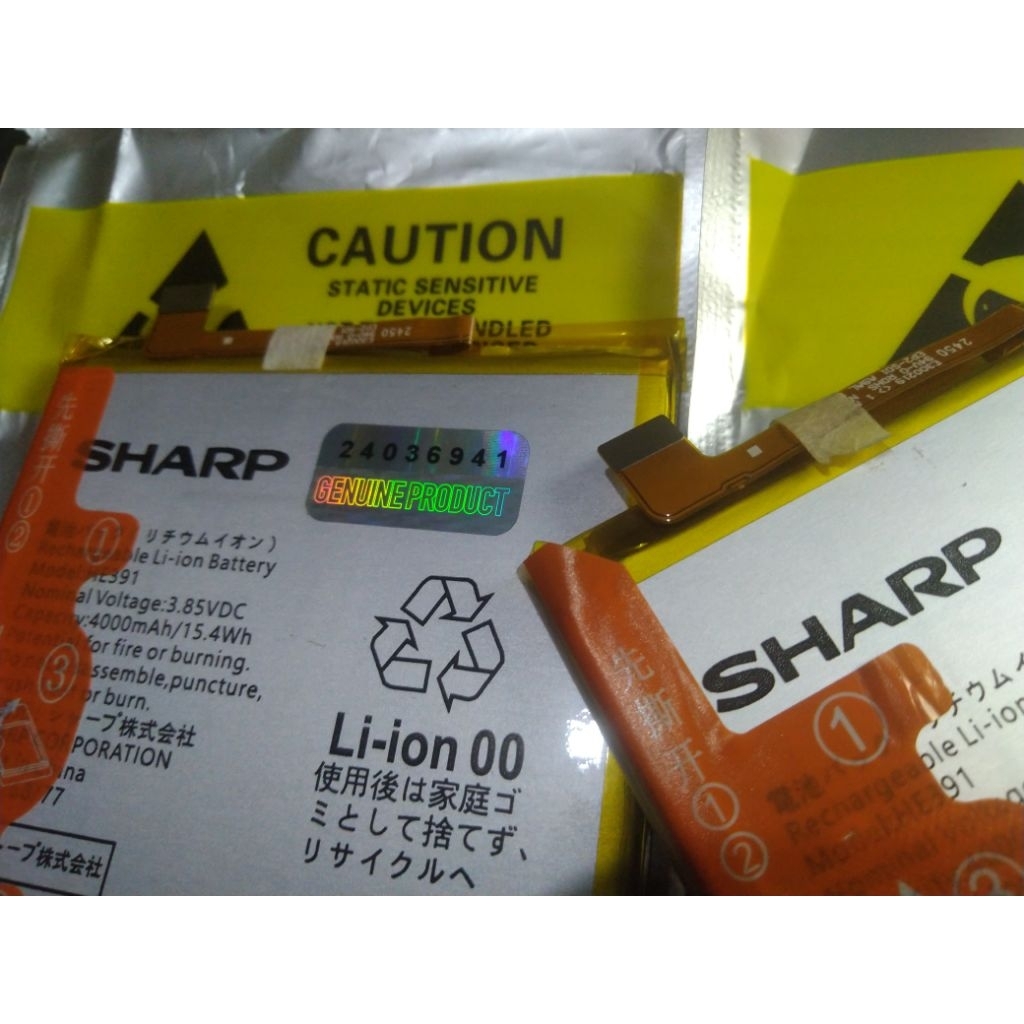 Sharp UBATIA280AFN1 Original 100%% GENUINE Battery Batre Baterai Sharp Aquos R SHV39