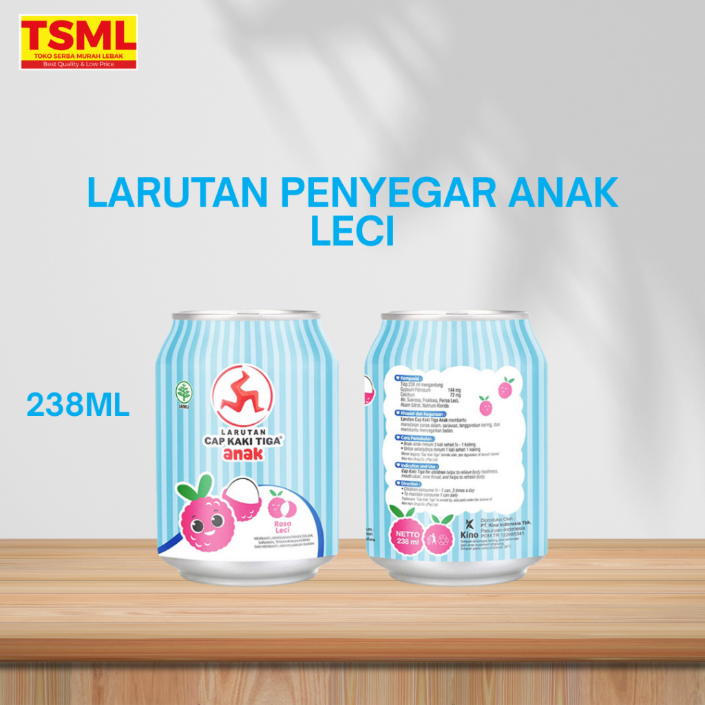 

Larutan Penyegar Anak Leci 238ml