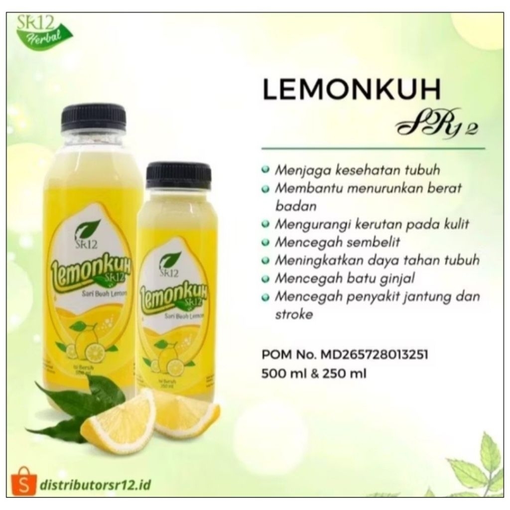 

Vitamin C / Lemonkuh SR12 Sari Buah Lemon Asli Minuman Herbal Daya Tahan Tubuh dan Diet Alami 250 ml 500 ml