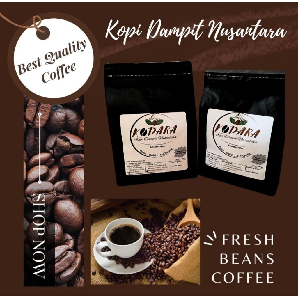 

Kodara - Kopi Dampit Nusantara (500gr)
