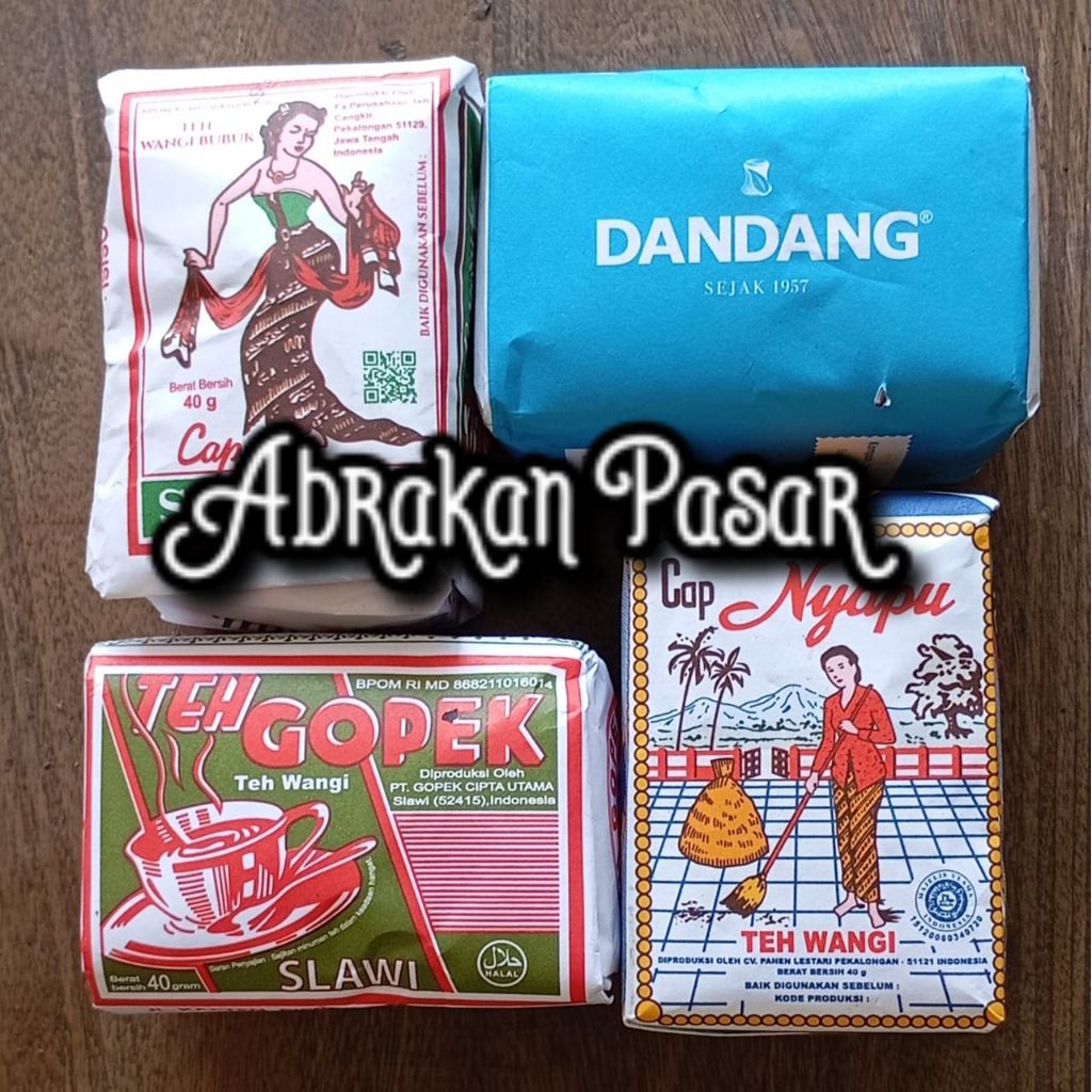 

Paket Racikan 4 Teh(Dandang,Gopek,Sintren,Nyapu)