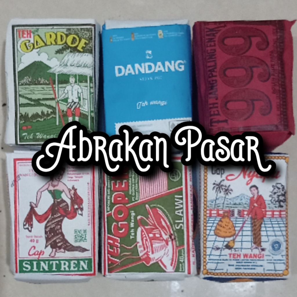 

Teh Racikan Khas Wedangan Solo (6 macam) [Gopek, Sintren, Nyapu, Dandang Biru, Gardoe Hijau, 999]