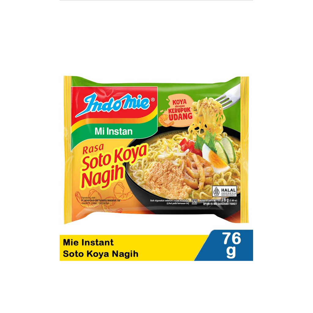 

Indomie Kuah Soto Koya Nagih