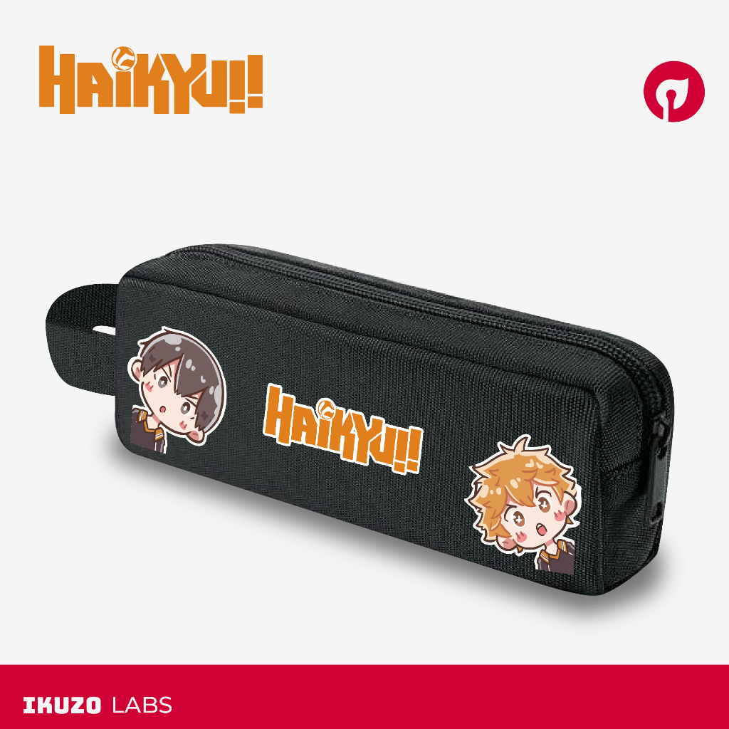 

Tempat pensil/pencil case Haikyuu Hinata shoyo kageyama karasuno anime pouch serbaguna