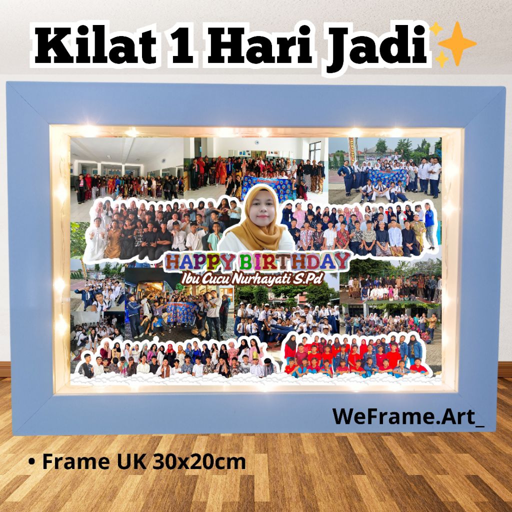 

frame birthday / kado ulang tahun / frame ulang tahun