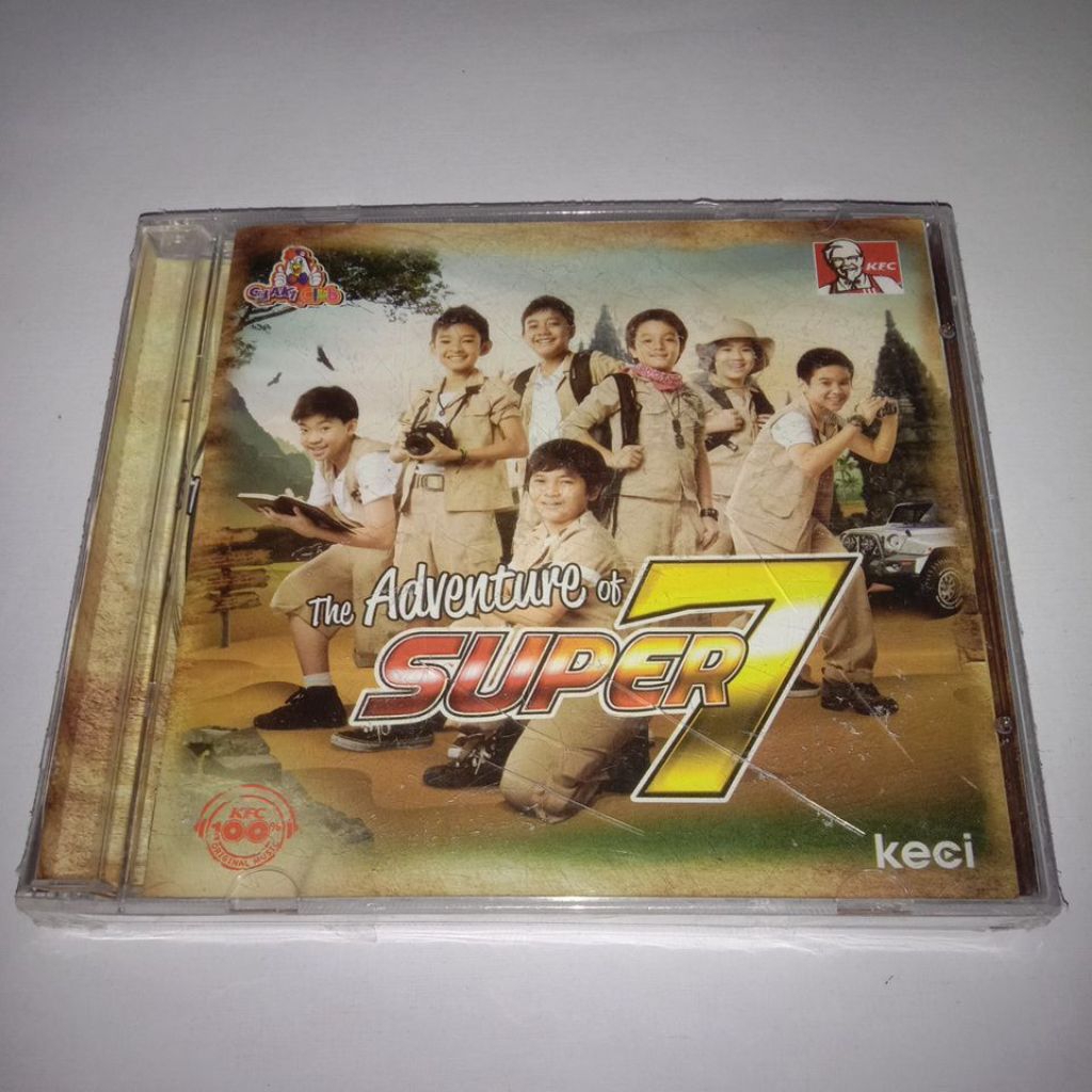 CD Original The Adventure Of Super 7 (SEGEL/NOS/KFC)