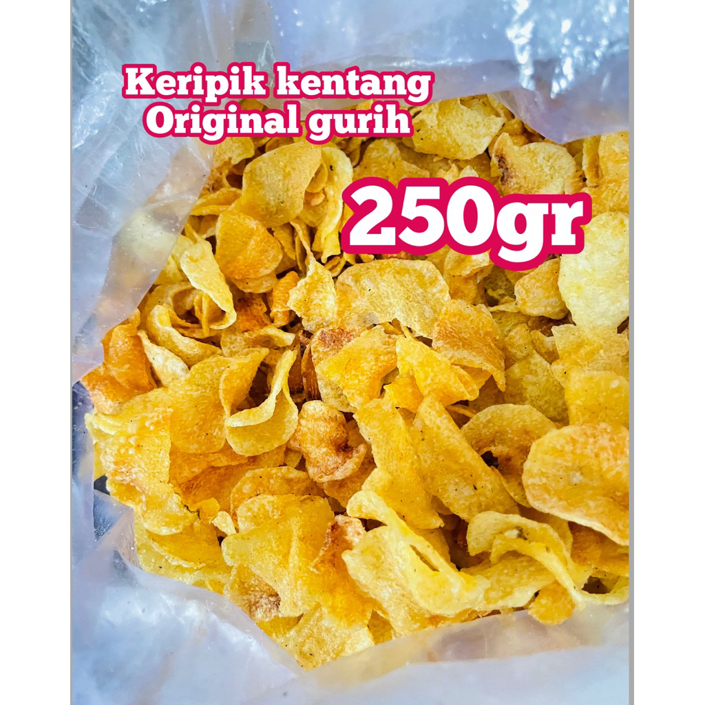 

250GR KUALIATAS PREMIUM KERIPIK KENTANG PEDAS BALADO TERMURAH