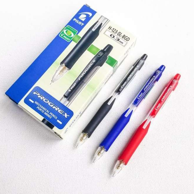 

Pensil Mekanik/Pilot Progrex Mechanical Pencil 0.3MM/Pensil Anti Pegel Satuan