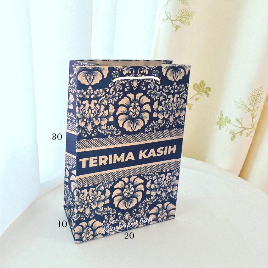 

Paper Bag Motif Uk 20x30 Tas Kertas