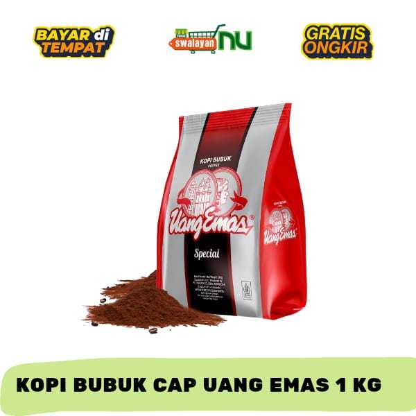

Kopi Bubuk Cap Uang Emas 1 kg