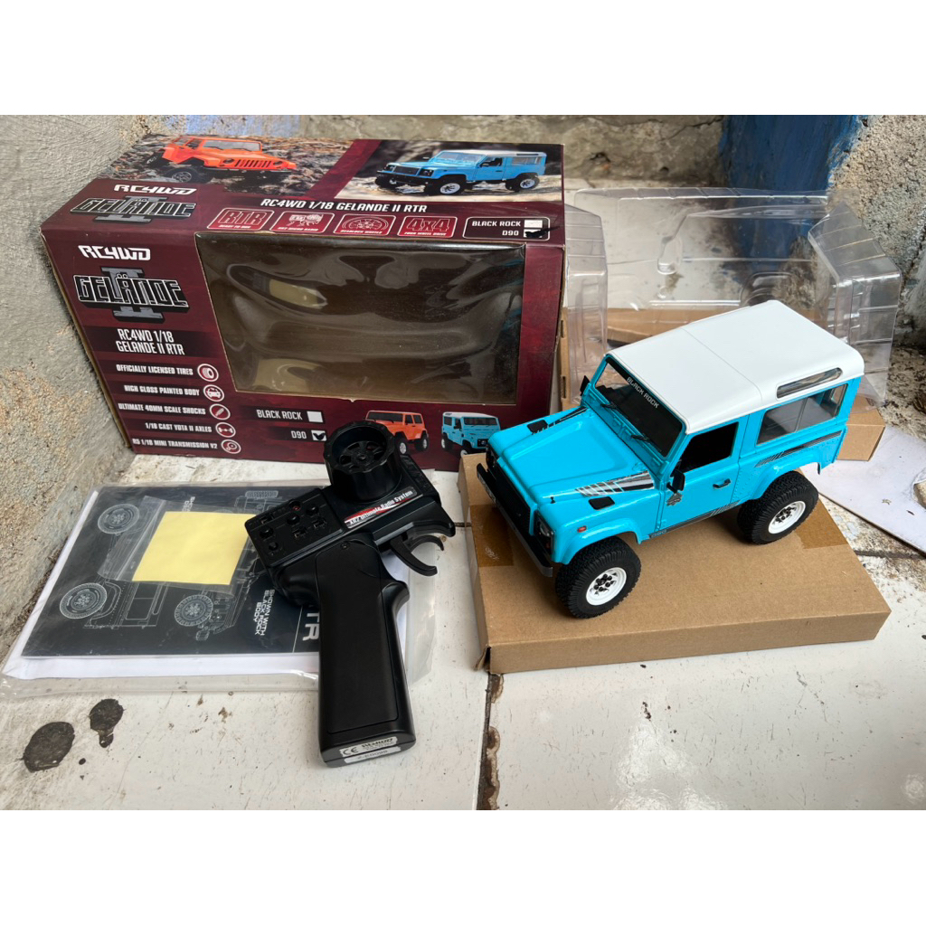 rc4wd Gelande skala 1/18 defender like new