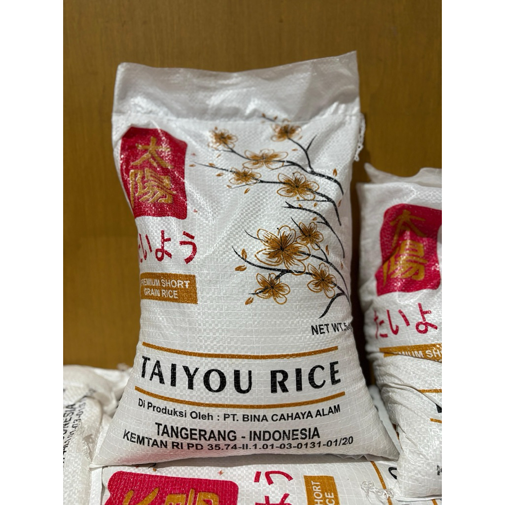 

Beras Japonica Taiyou 5kg Beras Jepang Sushi