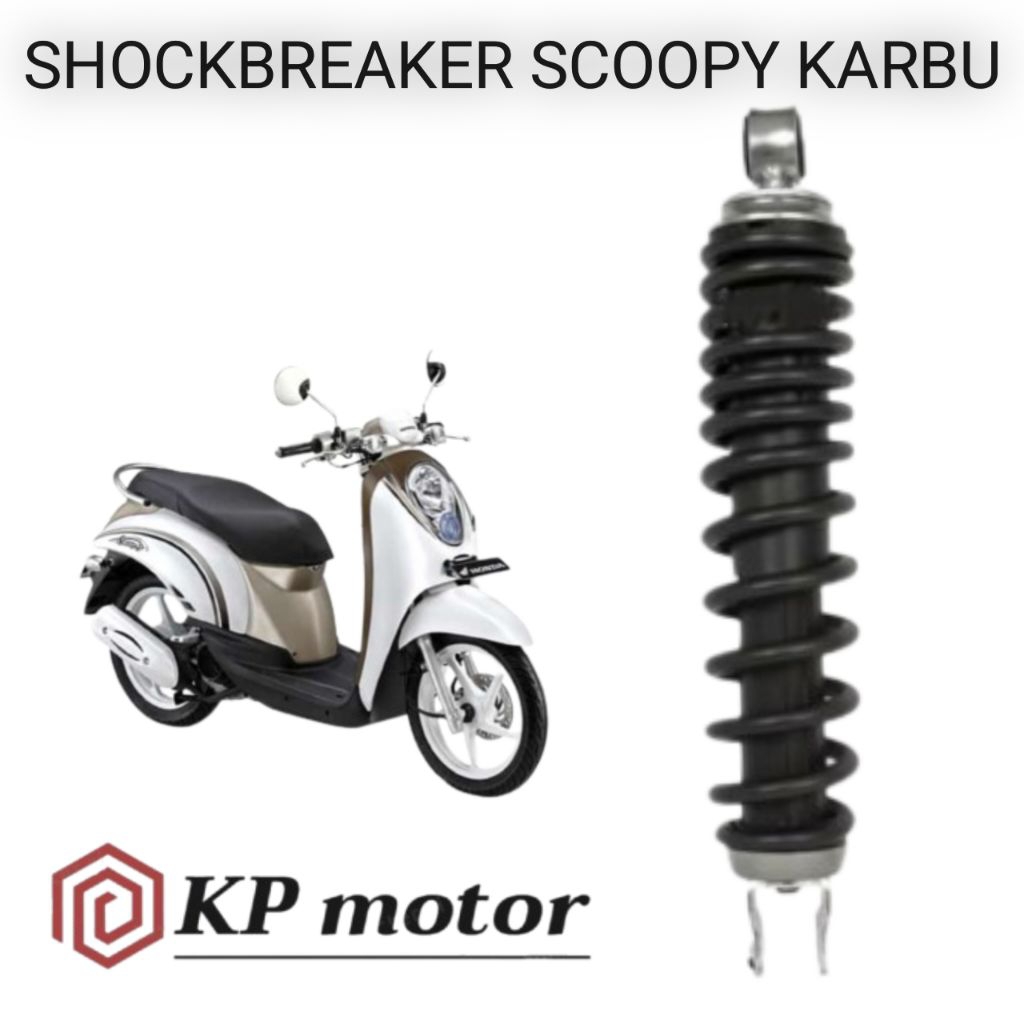 shockbreaker belakang honda scoopy karbu- shock motor scoopy karbu - sok motor scoopy- scoopy old - 
